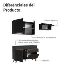 Complete Modular Kitchen Madesa Reims 190cm Black 04 - Black - View 3