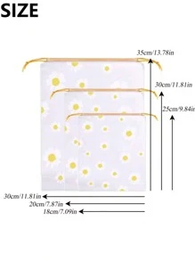 5pcs/10pcs Clear Plastic Storage Bag Large Shoes Storage Organizer Portable Travel Shoe Packaging Bag Waterproof Shoe Bag Drawstring Shoe Bag Organizer For Men And Women With Drawstring Waterproof Travel Storage Bags For Packing Dust Bags Modern Floral Pattern Travel Shoe Bag Travel Essentials Travel Organizer For Beach Summer Vacation Back To School