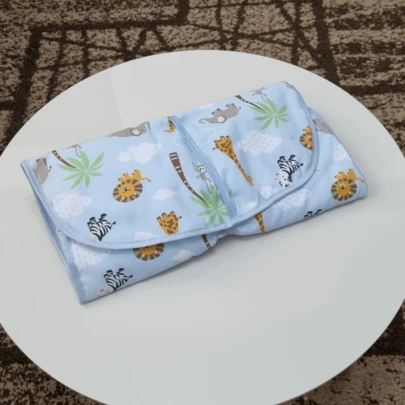 Trocador Portátil para Bebe Impermeável com Bolso