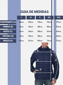 Men's Gominho Jacket Coat Blouse Intense Cold Motorcycle Nylon Bobojaco - Navy Blue - View 7