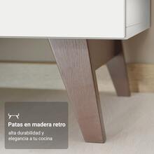 Complete Modular Kitchen Madesa Reims 190cm White Color 07 - White - View 9
