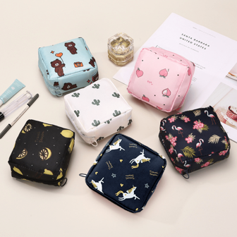 1 件装女士零钱包，女孩旅行小包，卫生巾收纳袋，迷你化妆包，旅行必备，圣诞礼物，收纳袋，旅行，女士旅行必备礼物，收纳袋，手拿包/小手提包，化妆品收纳包，化妆品整理包，收纳袋，化妆刷架，迷你收纳袋，大容量收纳袋，女士礼物，圣诞礼物，女士礼物创意