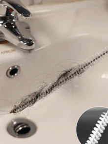 Desbloqueador de desagües, removedor de cabello para lavabo, cepillo de limpieza de baño, herramienta de plomería para desatascar tuberías, 1/5/10 filtros de drenaje, utilizados para tapones de cabello, filtros de silicona a prueba de moscas, prevención de cucarachas y olores en baños del hogar, útiles escolares y artículos esenciales para baños y retretes de dormitorios de estudiantes, accesorios de cocina, accesorios de baño, artículos de viaje esenciales - Multicolor - Ver 8