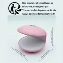 紧凑型 UV LED 美甲灯：快干、持久、USB 供电、外壳设计美甲烘干机，快速干燥，无甲醛 - 彩色 - 查看 7