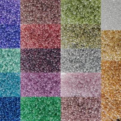 1300pcs 2mm Shiny Epoxy Coated Smooth Glass Beads, Suitable For Handmade DIY Jewelry, Daily Matching Or Weaving On Clothes For Better Appearance