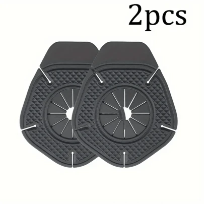 2 Pieces Of Automotive Wiper Arm Hole Protection Pads, 2 Multi-Functional Automotive Wipers With Intelligent Auxiliary Spring Wiper Arms, Universal Windshield Wiper Hole Covers For Automotive Front Wipers, Automotive External Accessories