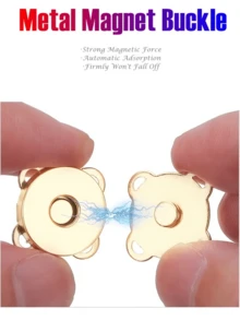 Handgenähter Magnetverschluss mit Pflaumenblüten-Motiv, Magnetverschluss für Tasche/Mantel/Geldbörse zum Selbermachen, unsichtbarer Druckknopf, Magnetdruckknopf, unsichtbarer Metallknopf zum Nähen, Verschlussclip, geeignet für Geldbörsen, Taschen, Kleidung, Basteleien, DIY-Accessoires