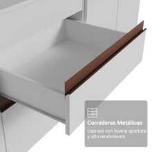 Complete Modular Kitchen Madesa Reims 190cm White Color 07 - White - View 7