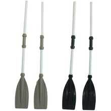 قطعتان من مجاديف قوارب الكاياك المصنوعة من سبيكة الألومنيوم القابلة للفصل، مناسبة للقوارب القابلة للنفخ وقوارب جون وقوارب الكانو، ضروريات الشاطئ والإكسسوارات، عوامات حمام السباحة - متعدد الألوان - مشاهدة 6