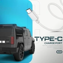 Dazone Wireless 1955 Vintage Retro Ride Bluetooth Car Speaker SoundRides Car & Trucks Portable FM Radio USB, SD, AUX Office, Home, Garage LED Light Support USB, TF, AUX, FM, 3.5mm Jack - 黑色-RGB - 查看 5