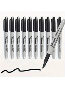 Professional Fine Tip Markers Set - Watercolor & Chalk Effect Pens | Perfect For Art Drawing, Calligraphy, Journaling & Note-Taking | With White Pen Holder | Includes Waterproof Markers, Multicolor Highlighters & Fluorescent Pens For Fine Art Projects