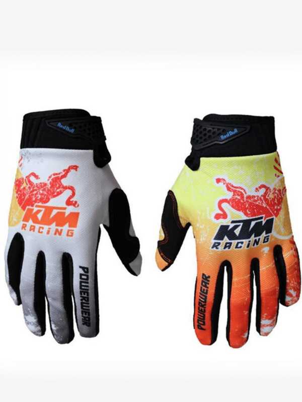 Outdoor Sports Gloves, Breathable Anti-Slip Motorcycle Gloves, Bicycle Gloves
