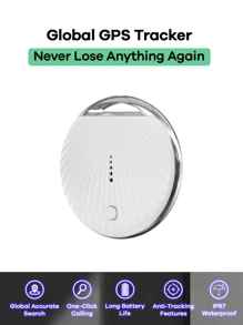 REMAX GPS Smarttracker, kabellose intelligente Anti-Verlust-Marke Ortungsgerät, funktioniert mit Apple Find-My App, für Autos, Schlüssel, Portemonnaies, Gepäck, Rucksäcke, Haustiere und mehr, Artikelfinder, austauschbare Batterie, Datenschutz, kompatibel mit iOS-System, Reisenotwendigkeiten, Familienreisen, Gepäck-Muss-Haves