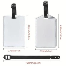 1/5/10/20/40pcs Personalized Customized Luggage Tags, Customizable With Patterns, Names, Photos, Best Travel Tool To Prevent Loss, Unique Luggage Tags