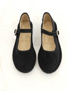 RevReaL Zapatos clásicos tipo Mary Jane | Ligeros y cómodos, disponibles en varios colores - Negro - Ver 4