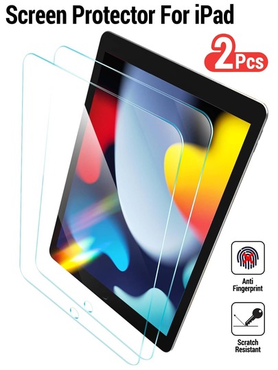 CASECOPS 2 Packs Screen Protector For IPad 10th Generation 10.9 Inch (2022),Face ID And Ap'ple Pencil Compatible,9H Hardness HD Clarity Screen Protector Tempered Glass Film, Anti-Scratch, Bubble-Free, ,High Transparency Anti-Fingerprint, Tablet Screen Protector, Compatible With Apple IPad Mini/Air/Pro/11th/9th/8/7