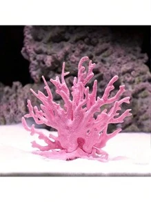 1 pièce Décoration de corail artificielle pour aquarium, décoration de table, centre de table sous-marin réaliste. Ornements de plantes océaniques pour la décoration de fête et de salon.
