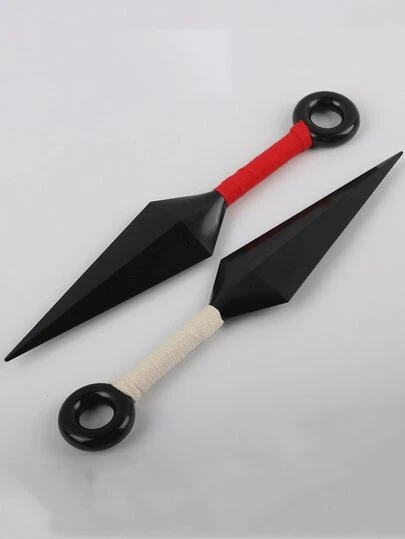 1-4 件动漫/漫画玩具、刀剑装饰 - ABS 塑料玩具装饰、飞镖、手里剑星塑料玩具套装、投掷飞镖、飞镖、成人男女武士刀服装、配饰服装、手里剑星装饰道具万圣节