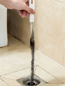 Desbloqueador de desagües, removedor de cabello para lavabo, cepillo de limpieza de baño, herramienta de plomería para desatascar tuberías, 1/5/10 filtros de drenaje, utilizados para tapones de cabello, filtros de silicona a prueba de moscas, prevención de cucarachas y olores en baños del hogar, útiles escolares y artículos esenciales para baños y retretes de dormitorios de estudiantes, accesorios de cocina, accesorios de baño, artículos de viaje esenciales - Multicolor - Ver 5