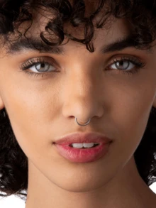 3Pcs 16G Septum Rings Hoop Stainless Steel Silver Tragus Daith Helix Earrings Hinged Segment Clicker Rings Lip Rings Piercing Jewellery - Nose Rings - View 7