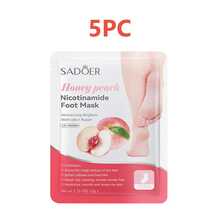 5双/包草莓烟酰胺足膜。紧致、保湿、柔滑细腻。抗皱紧致。消除足部皮肤皱纹和暗沉。去除并预防老茧。 - 彩色 - 查看 16