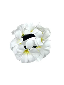 Elegant Bohemian Style Garden Headband, Flower Hoop Scrunchies, Girls' Bun Hairbands, Stretchy Headbands, Colorful Floral Hair Bands, Fashionable Girls' Hair Accessories Gift Set