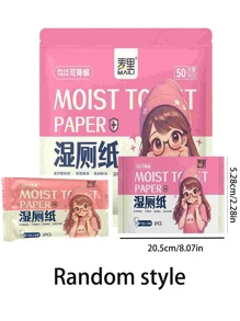 1/2/4/8/32 Packs Of Portable Mini Wet Toilet Paper, 1 Pack Of 8 Wet Wipes For Flushing Toilets, Wiping Buttocks With Wet Wipes, Cleaning Wet Wipes, Men's And Women's Personal Care - Fast Drying, Soft Hygiene - Perfect For Home, Outdoor, Camping, And Travel