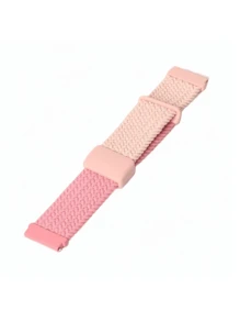 1pc Color Block Cute Magnetic Strap Braided Loop Compatible With Apple Watch Band 38mm 40mm 41mm 42mm 44mm 45mm 46mm 49mm, Girls Sport Nylon Elastic Replacement Compatible With Apple Watch Bands Series10 9 8 7 6 5 4 3 2 1 SE Ultra1/2, 18mm20mm22mm