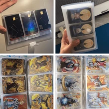 Álbum de fotos transparente de alta capacidad de 3 pulgadas para 120/240 tarjetas, álbum de bolsillo para fotos instantáneas, álbum para memorabilia de estrellas/celebridades, álbum de almacenamiento de tarjetas/entradas/postales, adecuado como tarjetero diario/de negocios para hombres y mujeres, regalo y uso personal