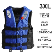 Life Jacket Adult, Removable Jackets For Boarding, Adult Lifejacket With Whistle Suitable For Boating Surfing Swimming Water Sports, Men'S And Women'S Adjustable Vest, Comfort Guarantee - Blue - View 8