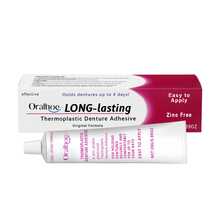 Oralhoe Denture Fixing Adhesive Fixes Dentures To Improve Comfort And Beautify Teeth Denture Fixing Adhesive - 白色 - 查看 2