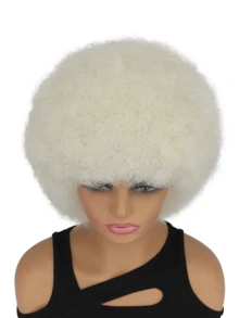 Kurze wellige synthetische Perücke für Frauen, hitzeresistente Faser Haarteil mit natürlicher Fülle, geeignet für täglichen und festlichen Gebrauch