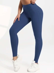 3件套女士户外运动口袋紧身裤