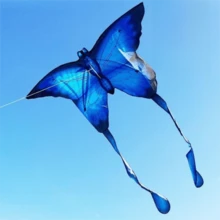 易飞仿真蝴蝶风筝空中弹跳100米风筝线3D蝴蝶风筝好飞长尾风筝户外趣味运动 - 彩色 - 查看 10