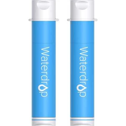 Waterdrop Water Filter Straw, Water Purifier Survival For Camping, Travel, Backpacking And Emergency Preparedness, Water Filter System Survival