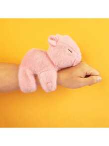 1 pieza - (18cm/7.08 pulgadas) Pulsera de peluche de Capibara - Muñeco de peluche - Decoración de muñeca - Regalo de cumpleaños/Navidad/Año Nuevo - Regalo perfecto