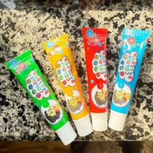 4 色经典塑料泡泡气球，弹力泡泡气球，吸管吹气球节日派对装饰，皮纳塔填充物礼物 - 多色 - 查看 7