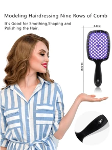7PCS/(6.8 Oz/200ml) Multi Functional Continuous Fine Mist Spray Bottle, Suitable For Knotting Brushes, Hair Braiding Devices, Teasing Brushes, Mouse Tail Comb Edge Brushes For Adult And Girl Hair, Suitable For Hairstyle Design, Smooth Hair Styling For Hairdressers, Home Hair Combs