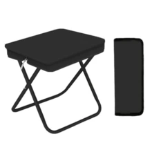Outdoor Folding Stool Camping Chair Park Stool Picnic Small Mazar Fishing Chair Portable Small Bench Folding Chair - Multicolor - View 11