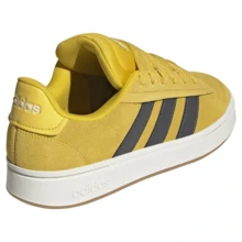 Adidas GRAND COURT ALPHA 00S - Utility Yellow / Grey Six / Gum - View 4
