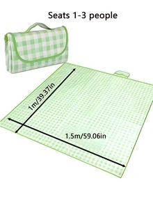 多功能户外野餐垫，防水、防潮、防尘、便携，春季旅行垫，野餐布，露营垫，野餐露营帐篷垫，春季旅行坐垫，不仅适合野餐，还适合露营、沙滩日光浴等各类户外活动