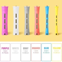 10 Stücke Dauerwellen-Stäbe - Natürliche Wellen & Locken mit 4 Größen an Haarwicklern erstellen - Perfekt für DIY Frisuren & Styling von langem, mittlerem & kurzem Haar (Lila), Reise-Urlaubsartikel, Haarschmuck für Frauen, Lockiges Haar, Haarwickler, Haarkräusler, Hitzefrei Locken, Hitzefrei Locken, Haarwickler, Locken, Haarlocken, Haarwickler, Lockige Haarstyling-Tools, Haare, Reise, Haarpflege, Haarwerkzeuge, Haarsachen, Friseur, Friseur-Zubehör, Friseursalon, Friseurausrüstung