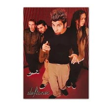 1pc Retro Band Poster Aesthetics Classic Music Album Canvas Painting Wall Art Pictures Prints Home Decor Fans Gift Unframed,No Frame