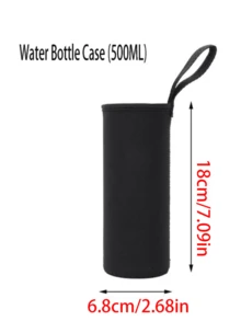 1pc 500ml Transparent Portable Outdoor Plastic Water Bottle,There Are Pink, Green, Blue, Black And White - Multicolor - View 10