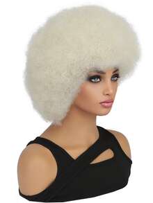 Kurze wellige synthetische Perücke für Frauen, hitzeresistente Faser Haarteil mit natürlicher Fülle, geeignet für täglichen und festlichen Gebrauch