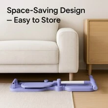 DEFIT Heim-Gym Bauchtrainer Brett - 6-in-1 abnehmbares Pilates Gleit-Maschine für Kern, Arme & Beine | Tragbare Ganzkörper Fitnessausrüstung