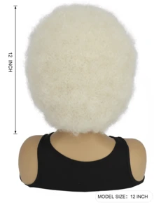 Kurze wellige synthetische Perücke für Frauen, hitzeresistente Faser Haarteil mit natürlicher Fülle, geeignet für täglichen und festlichen Gebrauch