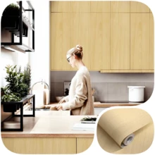 Wood Grain Contact Paper Peel And Stick For Cabinets Light Wood Paper Roll