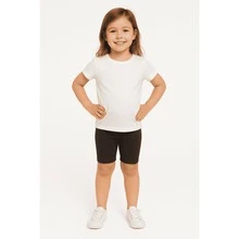 Kit 2 Cotton Bermuda Jeans For Children, Youth, Girls, Women, Sizes 1 To 16 - 彩色 - 查看 7