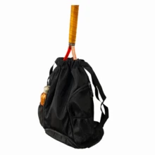 Backpack Bag Women Men Nylon Gym Sports Waterproof Mochila - màu đen - Xem 6